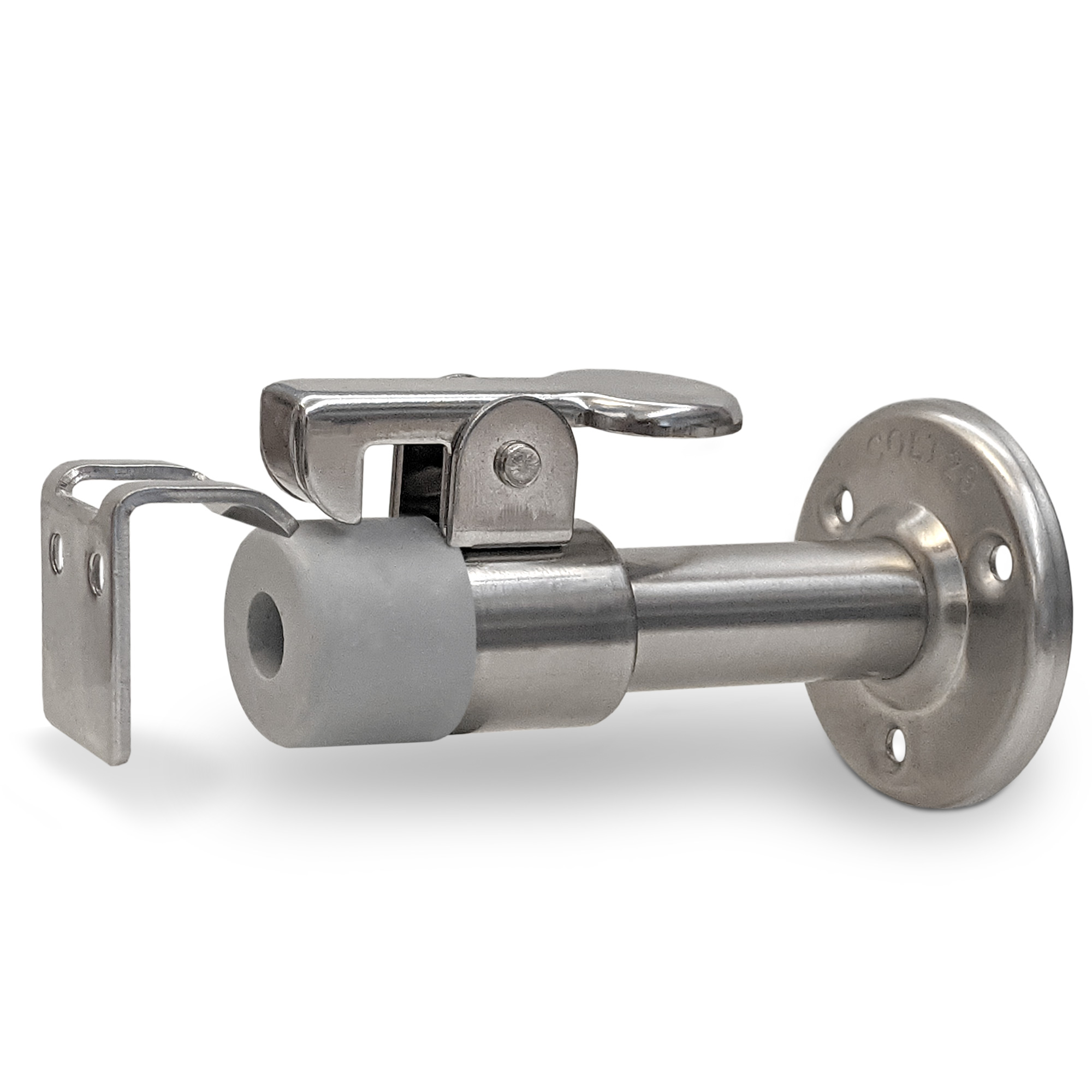 30012_galerieHPLF41MVVDiin Türstopper mit Feststeller, für Wandmontage