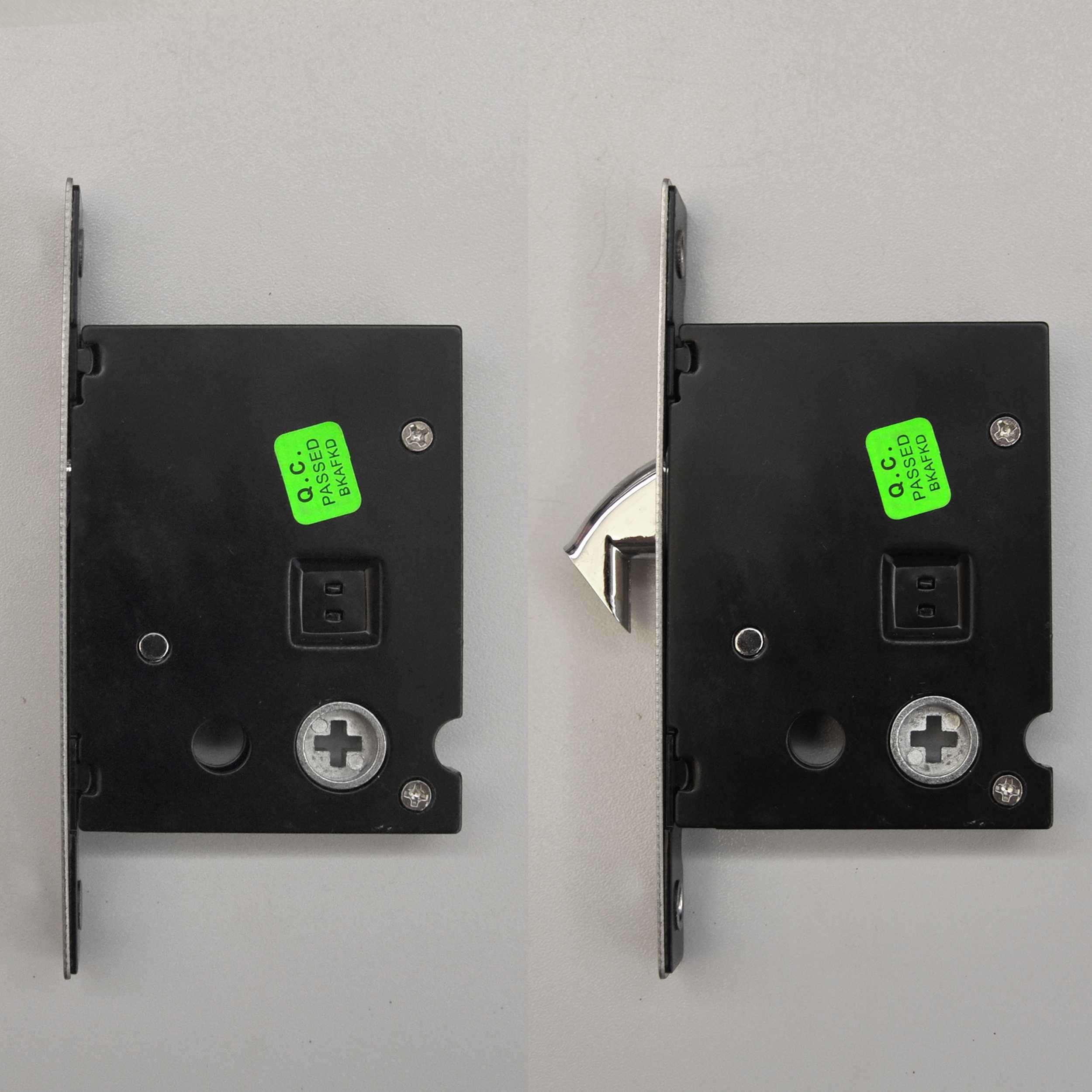 30390_1d Schloss für Schiebetüren - geschwungene Form