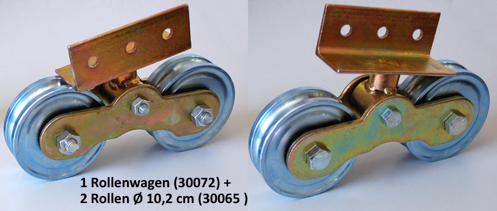 30072_30065_set_montage Tandem Rollenwagen mit 2 Torrollen Ø 10,2 cm