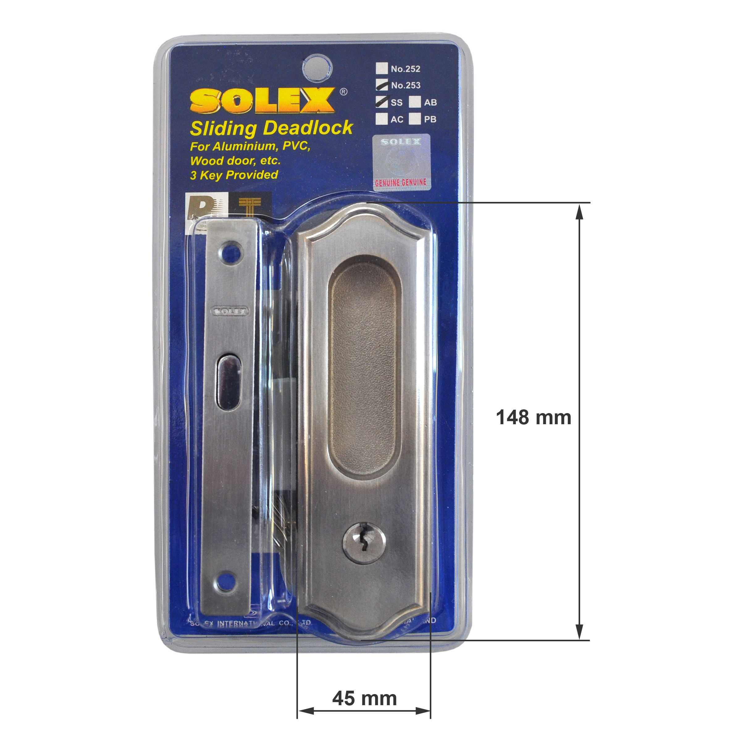 30390_1a Schloss für Schiebetüren - geschwungene Form