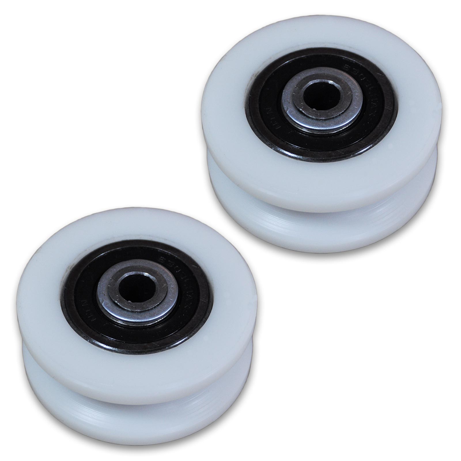 30106x2_galerie Tandem Rollenwagen mit 2 Torrollen Ø 7,5 cm Nylon