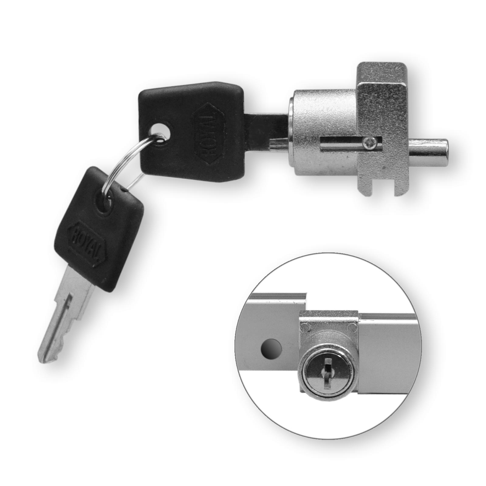 30339_30340_galerie Vitrinenschlösser passend für Montageschienen