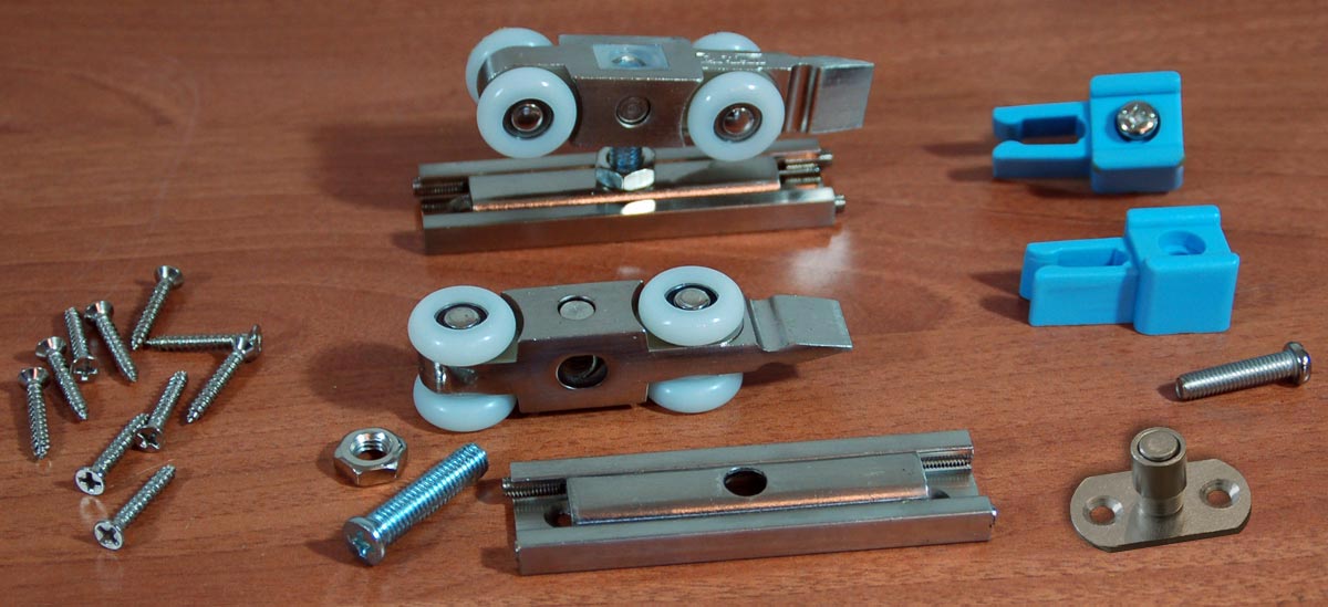 30075_1bC1AoGMcA8iHuI Laufschiene Alu 3 m + Beschlagset bis 100 kg