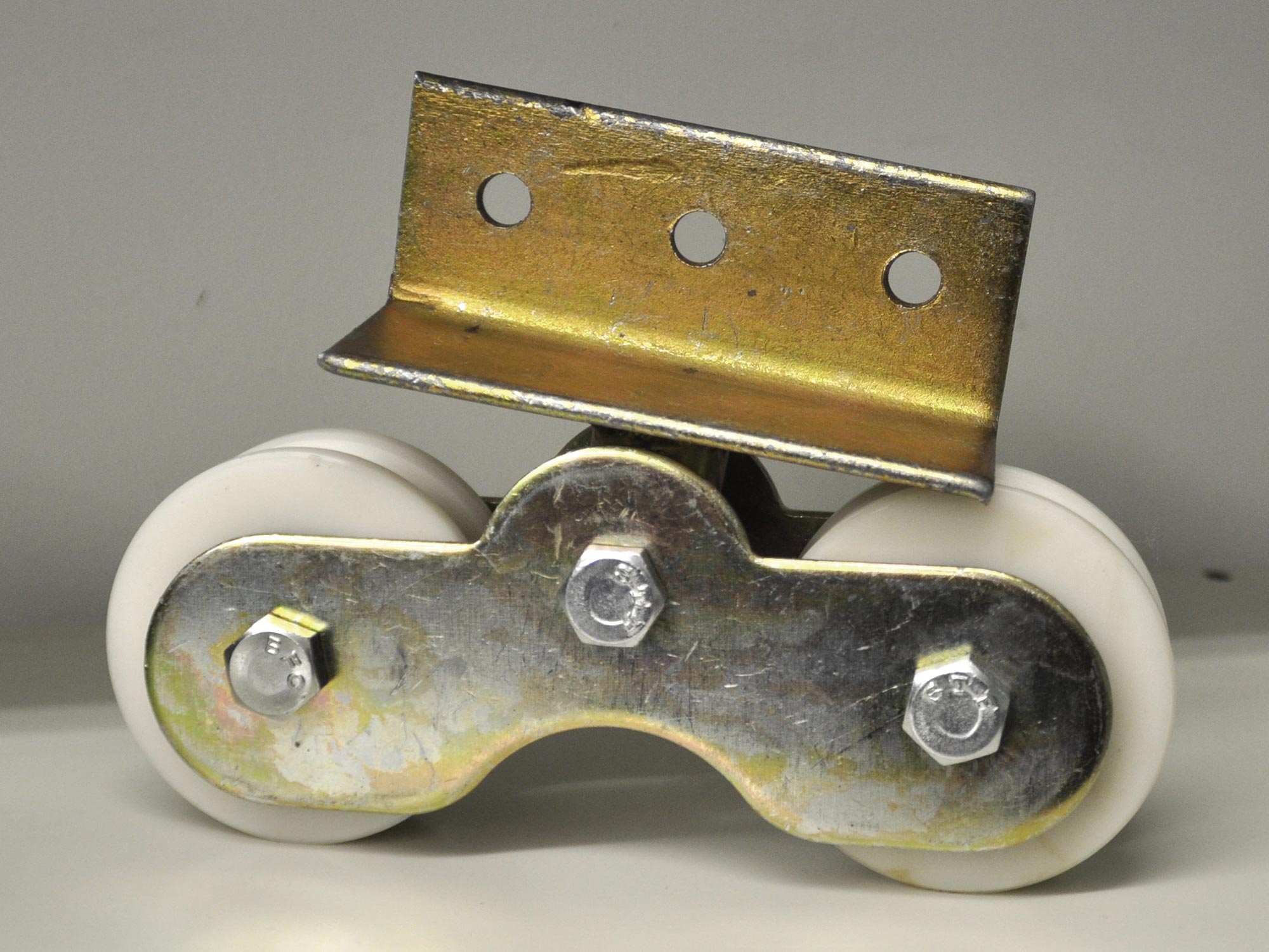 30071_30106_set Tandem Rollenwagen mit 2 Torrollen Ø 7,5 cm Nylon